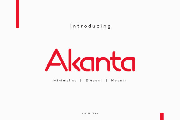 Akanta: A Modern Typeface for Marketers