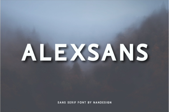 Alexsans: A Modern Sans Serif for Makers