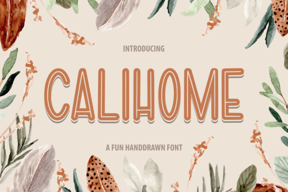 Calihome: A Clean Sans Serif Font