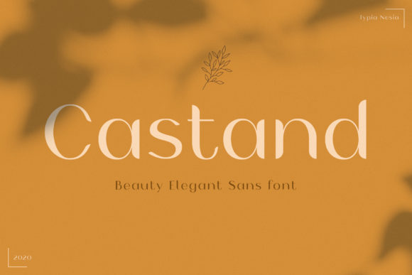 Castand: A Modern Sans Serif Font
