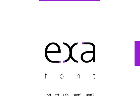Exa: A Simple Font for Business