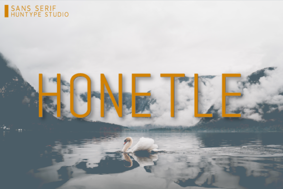 Honetle: A Font for Clear Campaigns