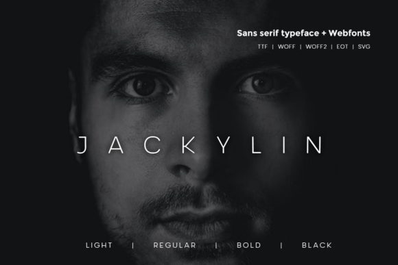 Jackylin: A Clean Sans Serif for Creative Projects