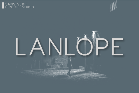 Lanlope: A Modern Sans Serif for Web Design