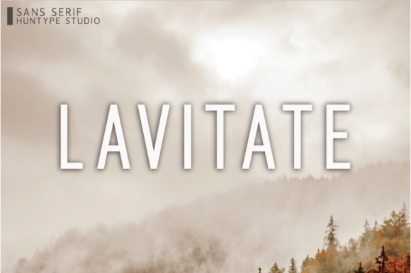 Lavitate: A Modern Sans Serif Font