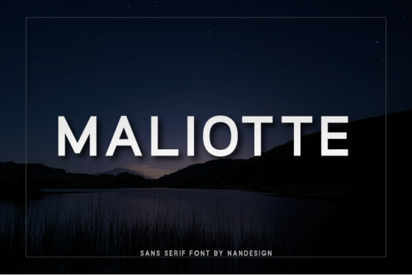 Maliotte: A Font for Polished Branding