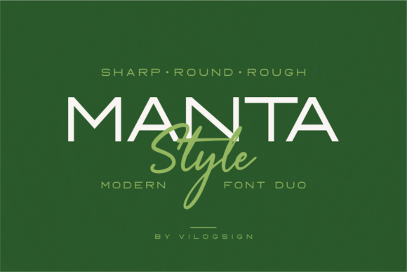 Manta Style: A Versatile Font for Digital Marketing