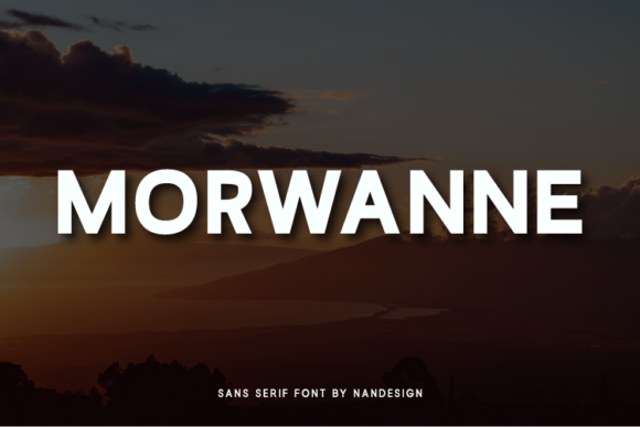 Morwanne: A Simple Sans Serif Font