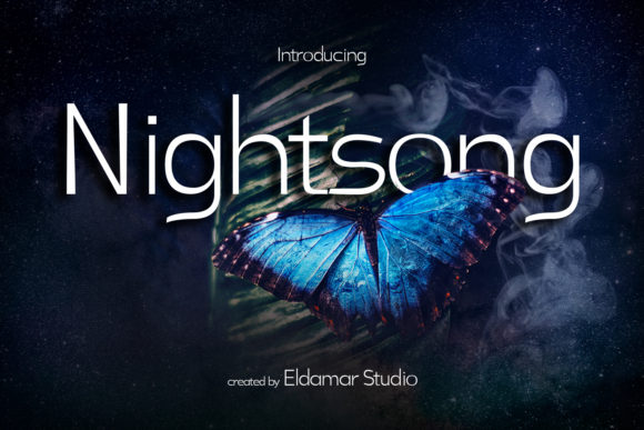 Nightsong: A Modern Typeface for Digital Marketing
