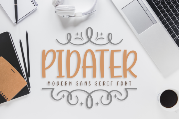 Pidater: A Playful Typeface for Modern Marketing