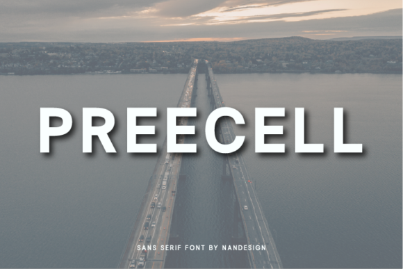Preecell: A Clean Sans Serif for Creative Projects