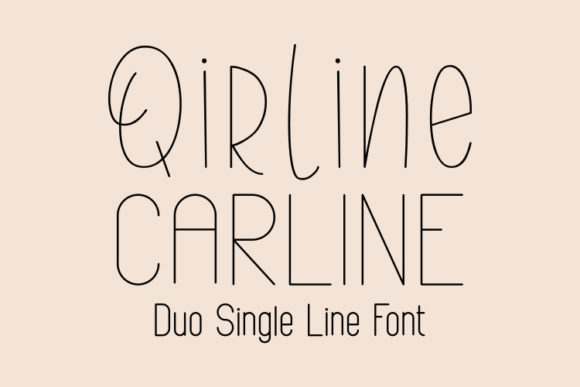 Qirline Carline: A Modern Sans Serif