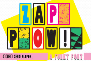 ZapPow: A Funky Font for Business Branding